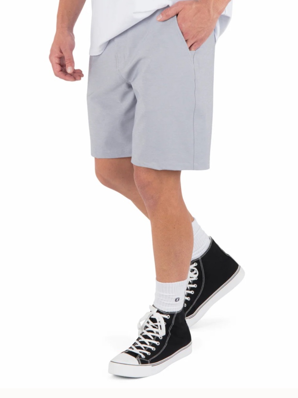 Under Armour Men's Light Gray Athletic Shorts